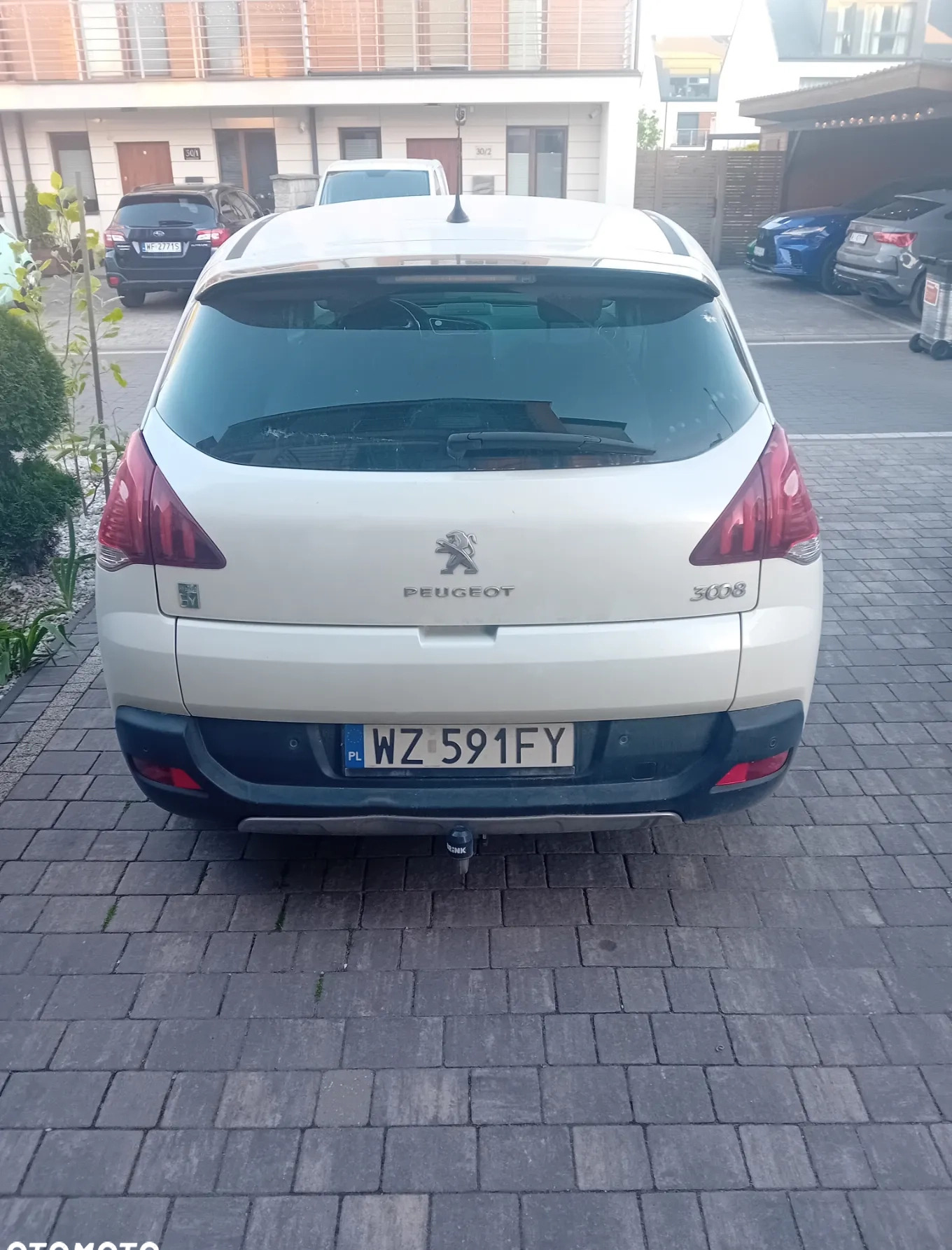 Peugeot 3008 cena 39500 przebieg: 230900, rok produkcji 2014 z Nowe małe 67
